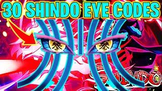 ⭐BEST 30 SHINDO CUSTOM EYE CODES IN 30 SECONDS⭐