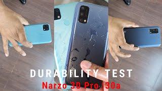 realme Narzo 30 Pro & 30a Durability Test | Water & Drop Test