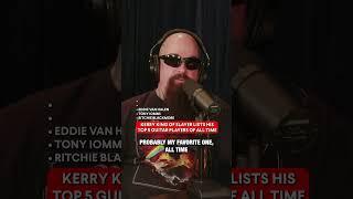 Kerry King of Slayer and the Kerry King band names his top 5 guitarists #slayer #kerryking #top5