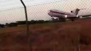 "Ese avión botó una llanta...", accidente Aerosucre Boeing 727 Puerto Carreño