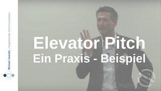 Elevator Pitch Beispiel: Die Essenz auf den Punkt - Michael Geerdts