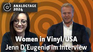 Analogtage 2024: Women in Vinyl, USA -  Interview Jenn D'Eugenio