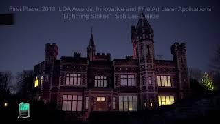 2018 ILDA Awards - 1st Innovative & Fine Art - "Lightning Strikes", Seb Lee-Delisle