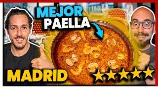 DÓNDE COMER PAELLA EN MADRID *DE LOS MEJORES ARROCES* BUENÍSIMO 