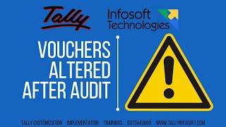 Vouchers Edited After Audit