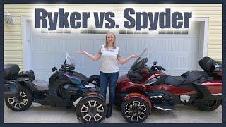 Ryker vs Spyder: What to Consider When Deciding Which Can-Am to Purchase?