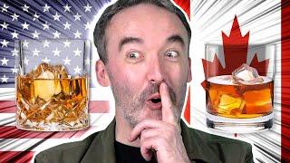 Irish People Try American Bourbon Vs Canadian Whisky