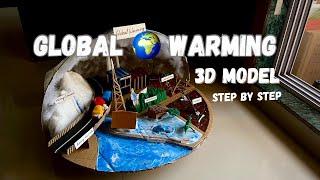 Global warming project | global warming explained hindi climate change flood and drought greenhouse