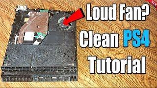 How to CLEAN PS4 and FIX PS4 LOUD FAN! (EASY METHOD)(2023)