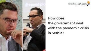 How does the government deal with the pandemic crisis in Serbia?