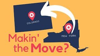 Move from New York! & Moving TO Colorado