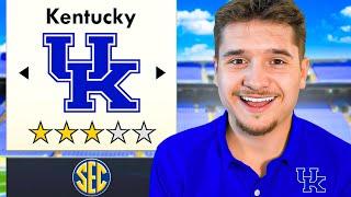 5 Years to Rebuild Kentucky in College Football 25