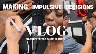 TATTOO SHOP VLOG | impulsive decisions