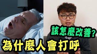 為什麼我們會打呼？該怎麼改善？