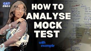 HOW I ANALYSE MY MOCK TEST ?  All three sections in detail | 5 hours ??