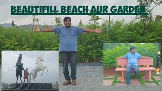 Beautiful Garden Aur Beach || Shiva gautam Vlogs || #shivavlogger #shivavlogs