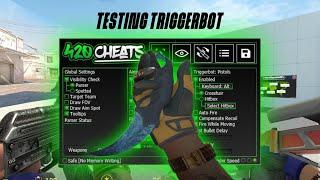 Testing Triggerbot 420 Cheats | Semi Rage