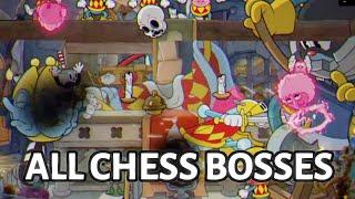 What If You Fight All Chess Bosses At The Same Time? (Cuphead DLC)