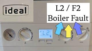 Ideal Logic L2 / F2 Fault Code | Gas Boiler Breakdown | How To Repair A Gas Boiler