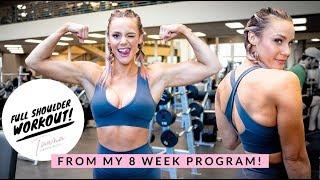 FULL SHOULDER WORKOUT l Tawna Eubanks 8 Week Program