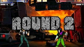 Random Mugen Battle- Android 18 vs. Android 17