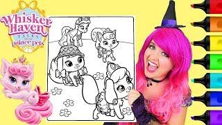 Coloring Whisker Haven Palace Pets Coloring Page Prismacolor Markers | KiMMi THE CLOWN