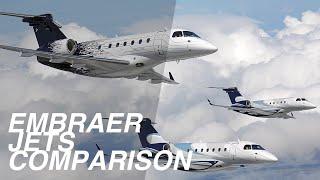 Top 5 Embraer Executive Jets Comparison | Price & Specs