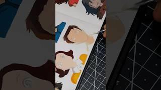 Painting Studio Ghibli's character || From up on poppy hill #gouachepainting #animefanart