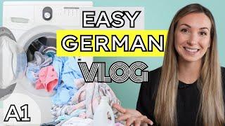 Easy German Vlog for Absolute Beginners | COMPREHENSIBLE INPUT