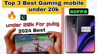 top 3 best gaming mobile under 20000  | top 3 best gaming phone for pubg mobile/bgmi 2024