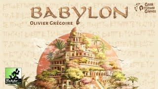 Babylon ►►► I can't believe that this is only 50€ at Essen Spiel!!