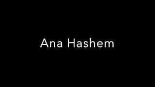 Ana Hashem