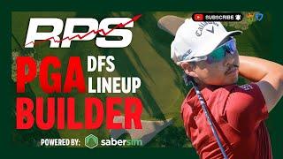 PGA DFS Lineup Builder | U.S. OPEN | 6/11 - SaberSim