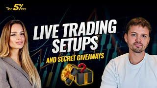 Real-Time Forex Trading: Giveaways and Live Setups - The5ers Live Trading Room