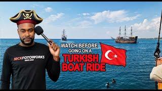 WATCH THIS BEFORE YOU GO ON A BOAT RIDE IN TURKIYE!!! #türkiye #boat #sea #vocations