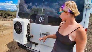 Cracking the AC Code! How She Found the Holy Grail of Van Cooling: The Backpack Mini Split AC System