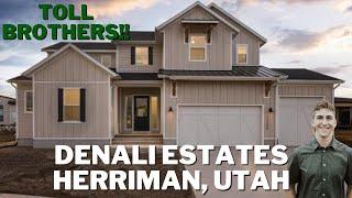 Toll Brothers | Denali Estates | Porter | 4319 SF | 6 Bedrooms | Herriman, Utah