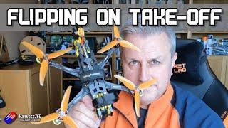 Why does my quad flip on take-off? The common causes!