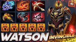 Watson Dragon Knight Invincible - Dota 2 Pro Gameplay [Watch & Learn]