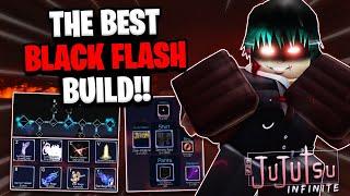 The MOST *OP* BLACK FLASH Build In Jujutsu Infinite