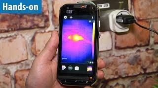 Panzer-Phone mit Thermalkamera - CAT S60 im Hands-on / Erster Test | deutsch / german