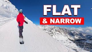 How To Ride Flat and Narrow Runs