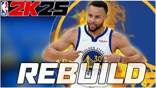 NBA 2K25 Golden State Warriors Rebuild