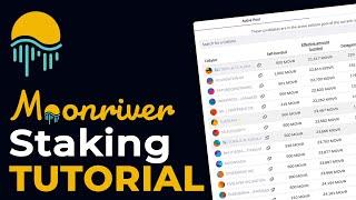 How To Stake and Unstake Moonriver (MOVR) Tutorial | Simple Crypto