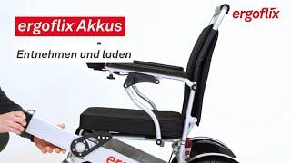 ergoflix – Akkus entnehmen und laden