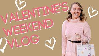 Valentine's Weekend: Flat Tire, Fancy Dinner + Sister Sleepover Vlog | Alena Votchits