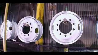 Amazing Steel Wheel Production, Car & Truck | How It's Made | Automated Wheel making Process.