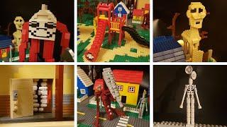 All LEGO TREVOR HENDERSON creatures | Trevor Henderson’s Creepy World