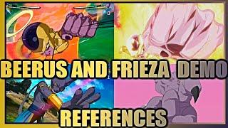 (5) DB Sparking Zero Demo Golden Frieza and Beerus References