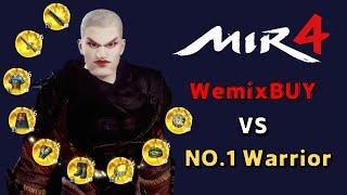 [MIR4 global] WemixBUY VS No.1 Warrior